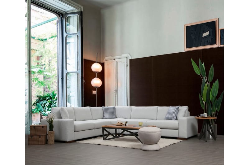 TUREGANO Divansoffa Beige - Möbler - Vardagsrum - Soffor - Hörnsoffor