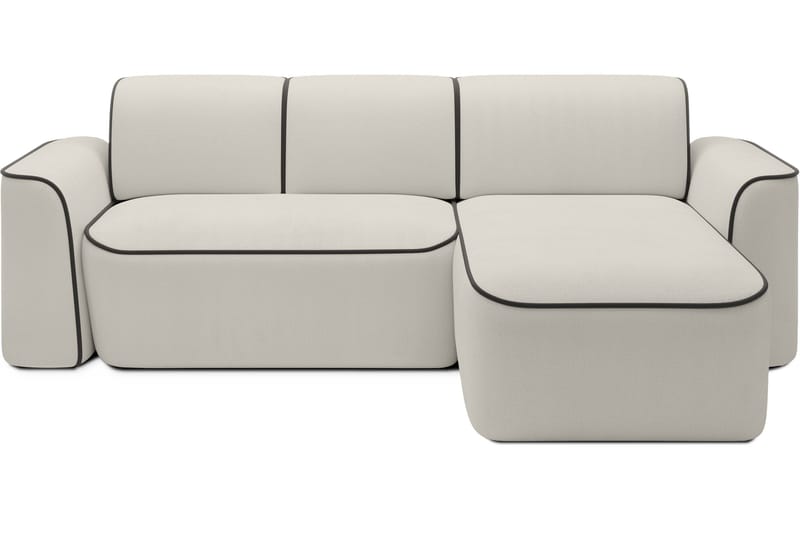 Ume 4-sits Soffa med Divan - Beige - Möbler - Vardagsrum - Soffor - Divansoffa & schäslong