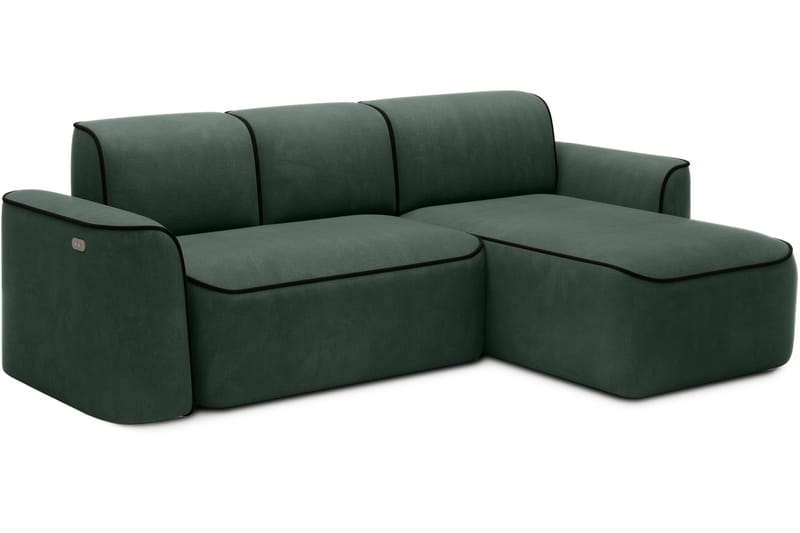 Ume 4-sits Soffa med Divan - Grön - Möbler - Vardagsrum - Soffor - Divansoffa & schäslong