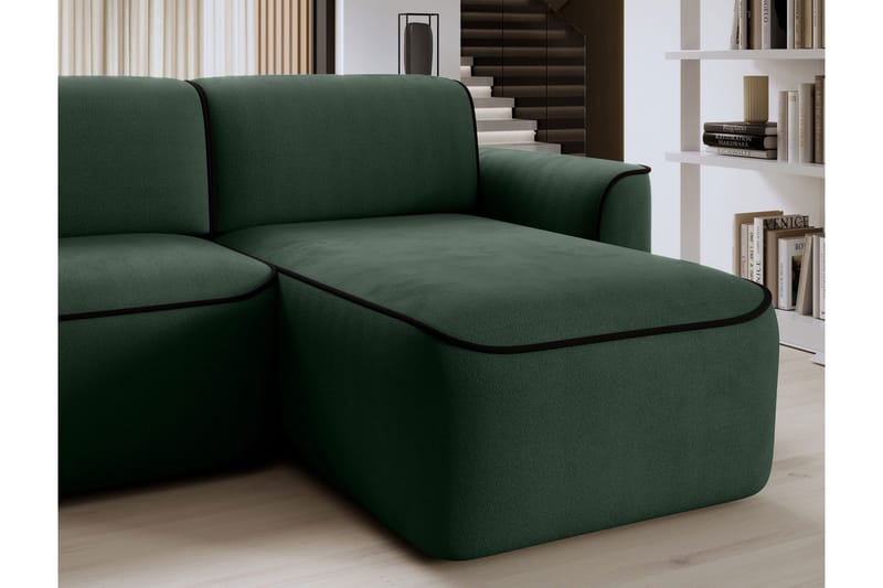 Ume 4-sits Soffa med Divan - Grön - Möbler - Vardagsrum - Soffor - Divansoffa & schäslong