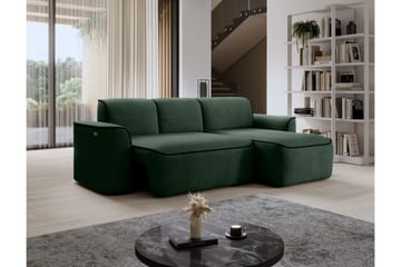 Ume 4-sits Soffa med Divan - Grön - Möbler - Vardagsrum - Soffor - Divansoffa & schäslong