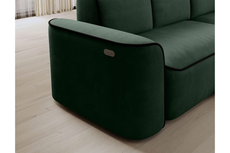 Ume 4-sits Soffa med Divan - Grön - Möbler - Vardagsrum - Soffor - Divansoffa & schäslong