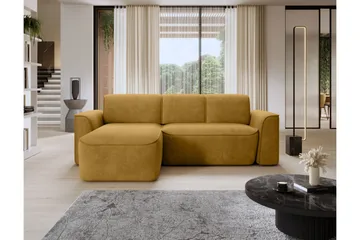 Ume 4-sits Soffa med Divan - Gul - Möbler - Vardagsrum - Soffor - Divansoffa & schäslong