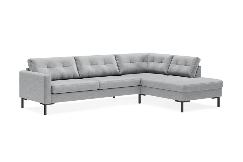 Vanlig Soffa med schäslong utan divan Scandinavian Choice Frillestad 4-sits Soffa med Schäslong Grey Left-faced - Möbler - Vardagsrum - Soffor - Divansoffa & schäslong