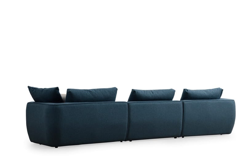 Viimse 3-sits Vänstervänd Divansoffa med Schäslong 365 cm i Tyg - Blå - Möbler - Vardagsrum - Soffor - Divansoffa & schäslong