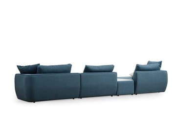 Viimse 3-sits Vänstervänd Divansoffa med Schäslong 425 cm i Tyg - Blå - Möbler - Vardagsrum - Soffor - Divansoffa & schäslong