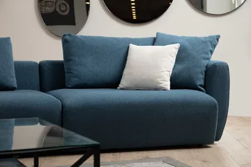 Viimse Soffa m. Divan 3-sits - Blå - Möbler - Vardagsrum - Soffor - Divansoffa & schäslong