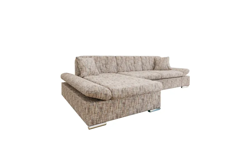 Djerra Soffa med Divan 3-sits, Flerfärgad/Beige