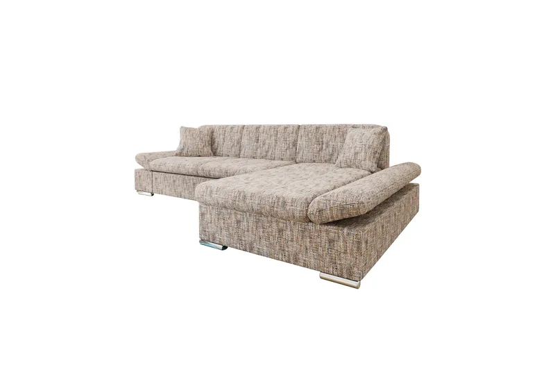 Djerra Soffa med Divan 3-sits, Flerfärgad/Beige