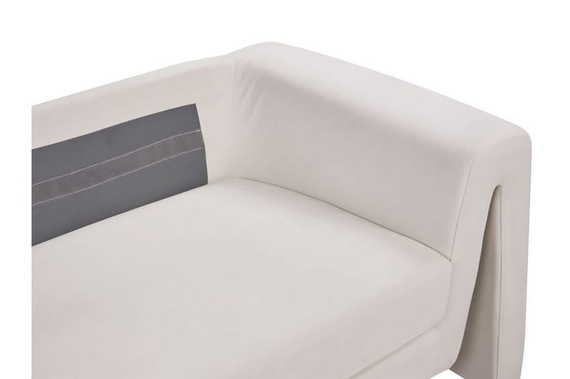 Durran Soffa 3-sits - Beige/Svart - Möbler - Vardagsrum - Soffor - Sammetssoffor