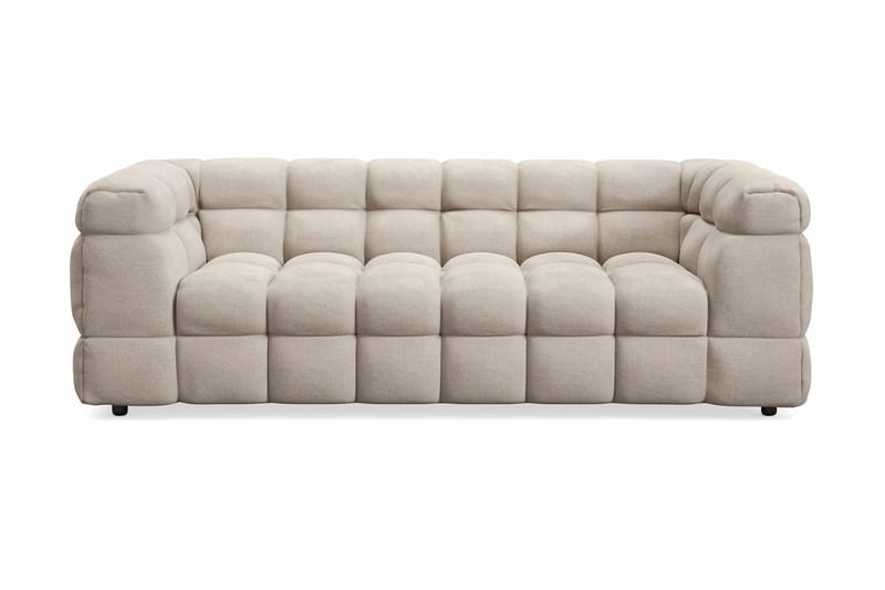 Elise 3-sits Bubblig Soffa - Beige - Möbler - Vardagsrum - Soffor - 3-sits soffor