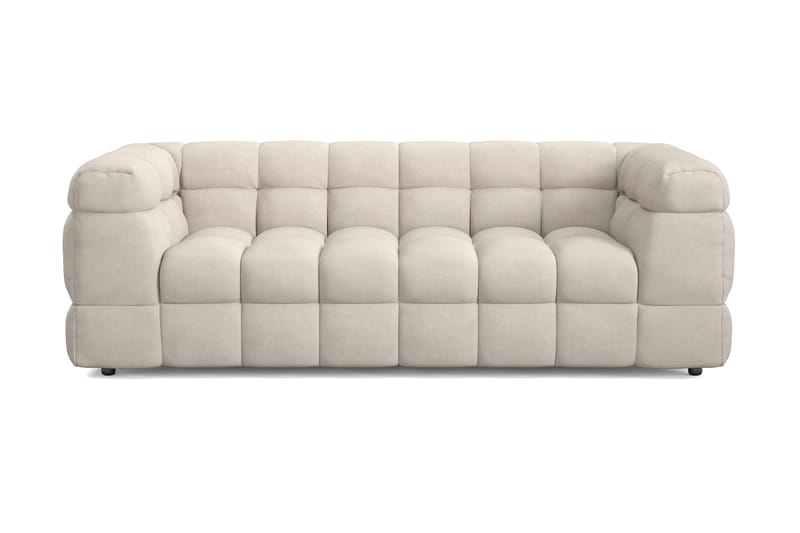 Elise 3-sits Bubblig Soffa - Beige - Möbler - Vardagsrum - Soffor - 3-sits soffor