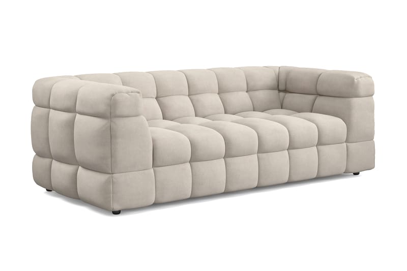 Elise 3-sits Bubblig Soffa - Beige - Möbler - Vardagsrum - Soffor - 3-sits soffor