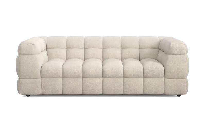 Elise 3-sits Bubblig Soffa - Beige - Möbler - Vardagsrum - Soffor - 3-sits soffor