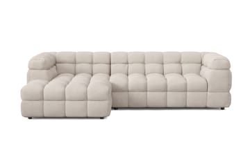 Elise 3-sits Bubblig Soffa med Divan Vänster