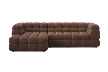 Elise 3-sits Bubblig Soffa med Divan Vänster