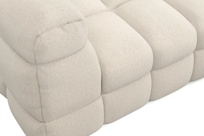 Elise 4-sits Bubblig Soffa - Beige - Möbler - Vardagsrum - Soffor - 4-sits soffor