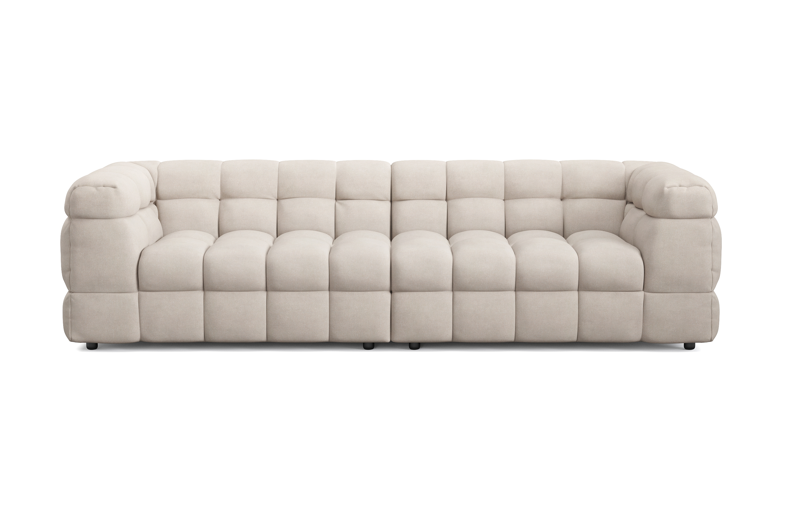 elise 4-sits bubblig soffa - beige