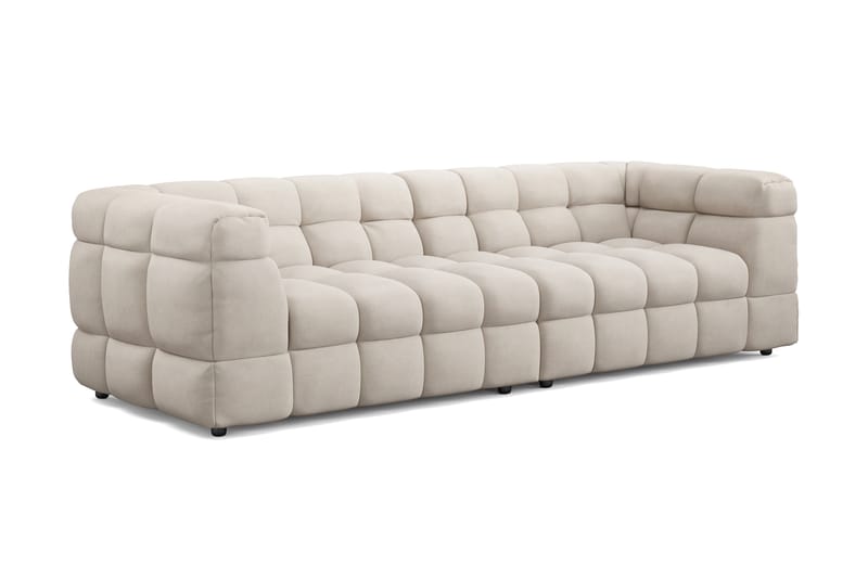 Elise 4-sits Bubblig Soffa - Beige - Möbler - Vardagsrum - Soffor - 4-sits soffor