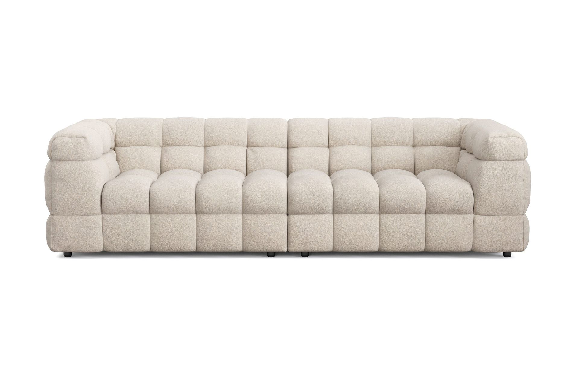 elise 4-sits bubblig soffa - beige