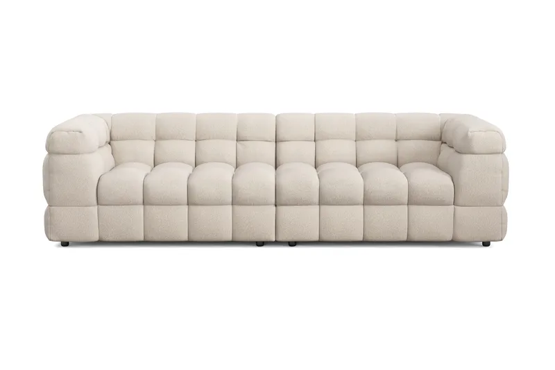 Elise 4-sits Bubblig Soffa - Beige - Möbler - Vardagsrum - Soffor - 4-sits soffor