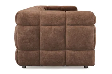 Elise 4-sits Bubblig Soffa - Brun - Möbler - Vardagsrum - Soffor - 4-sits soffor
