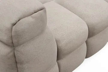 Elise 4-sits Bubblig Soffa med Divan Höger - Beige - Möbler - Vardagsrum - Soffor - Divansoffa & schäslong