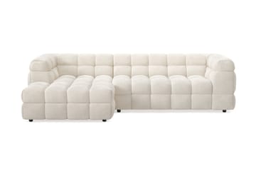 Elise 4-sits Bubblig Soffa med Divan Vänster