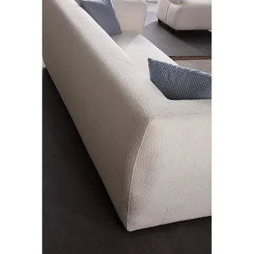Elvaris 3-sits Soffa - Vit - Möbler - Vardagsrum - Soffor - 3-sits soffor