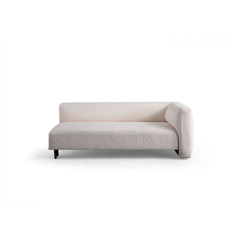 Elvaris 4-sits Soffa med Divan - Vit - Möbler - Vardagsrum - Soffor - Divansoffa & schäslong