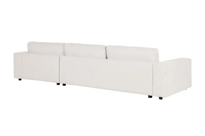 Ersi Hörnsoffa 4-sits - Vit/Svart - Möbler - Vardagsrum - Soffor - Hörnsoffor