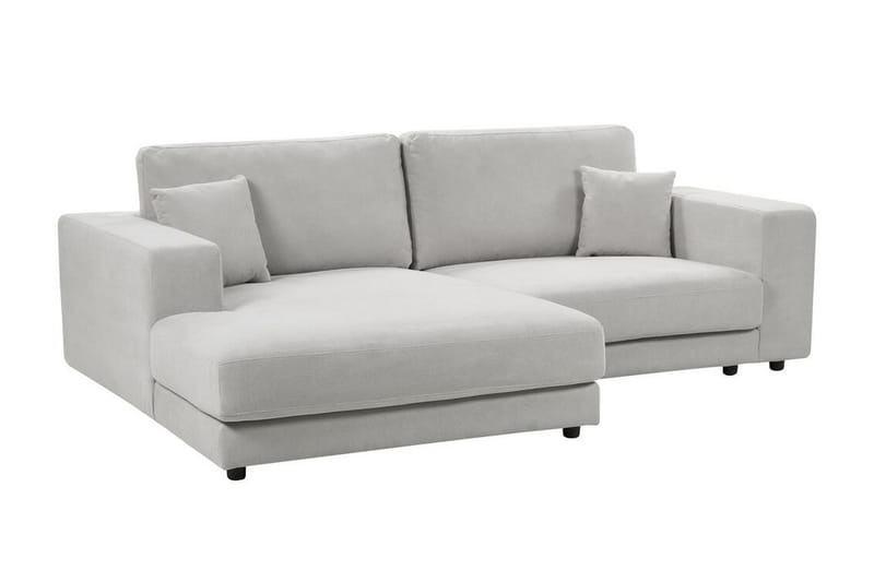Ersi Soffa med Divan 3-sits - Grå/Svart - Möbler - Vardagsrum - Soffor - Divansoffa & schäslong