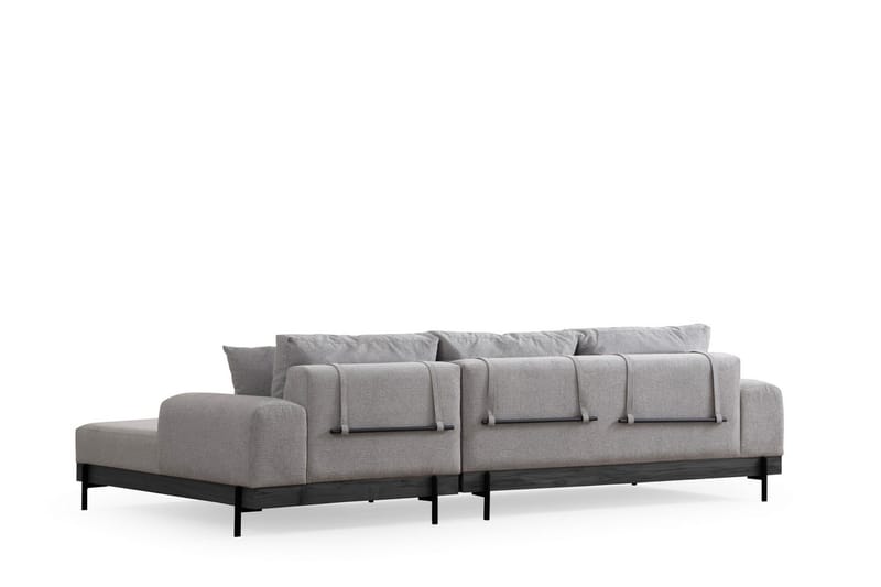 Eti Hörnsoffa 3-sits - Grå - Möbler - Vardagsrum - Soffor - Divansoffa & schäslong