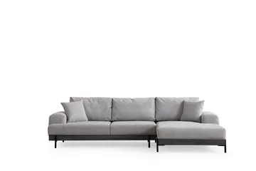 Eti Hörnsoffa 3-sits - Grå - Möbler - Vardagsrum - Soffor - Divansoffa & schäslong