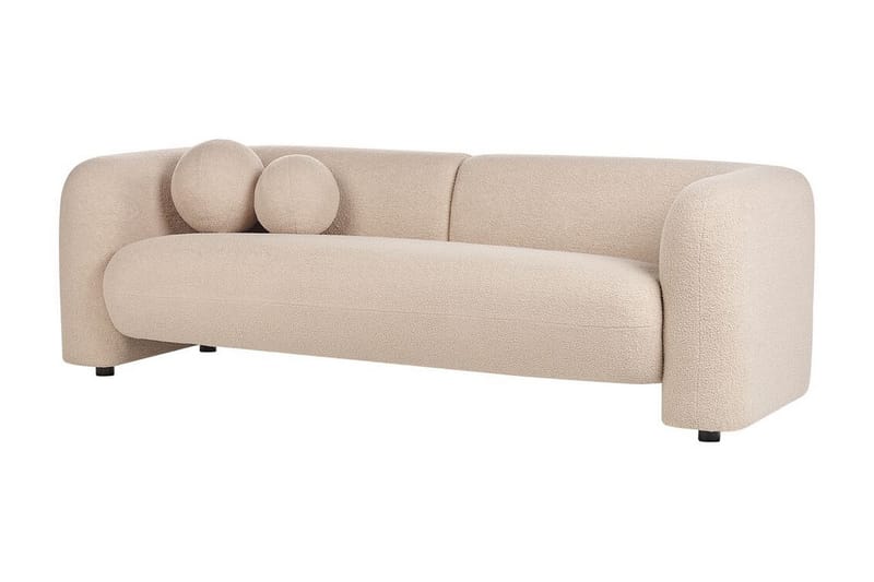 Fabion Soffa 3-sits - Beige - Möbler - Vardagsrum - Soffor - 3-sits soffor