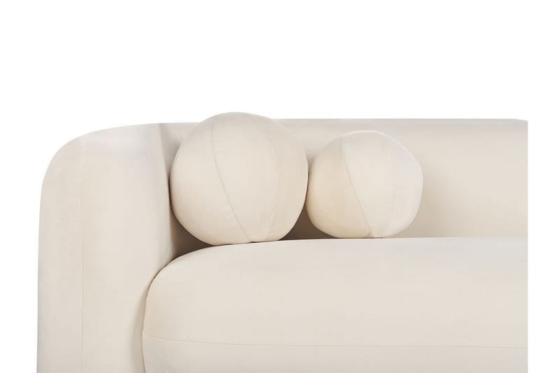 Fabion Soffa 3-sits - Cream - Möbler - Vardagsrum - Soffor - Sammetssoffor