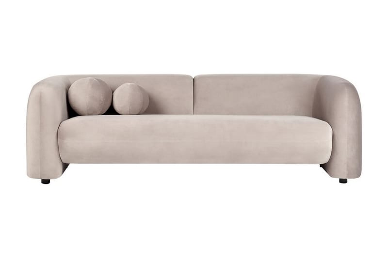 Fabion Soffa 3-sits - Taupe - Möbler - Vardagsrum - Soffor - 3-sits soffor