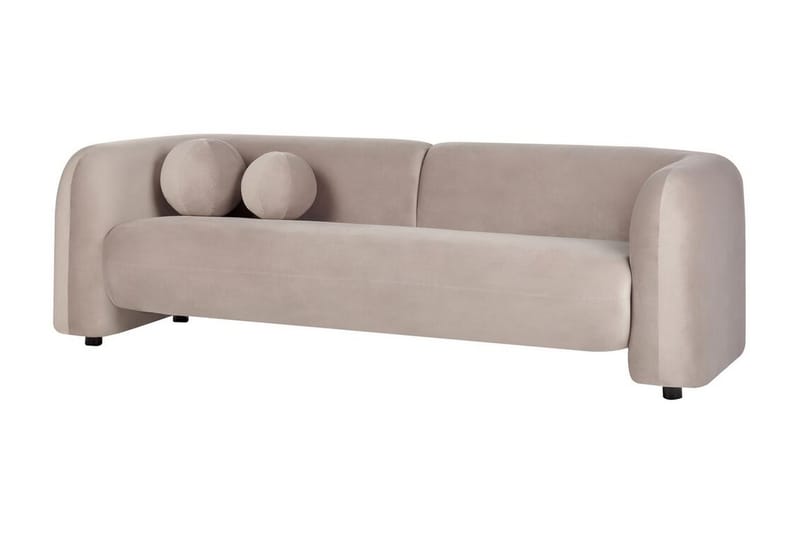 Fabion Soffa 3-sits - Taupe - Möbler - Vardagsrum - Soffor - 3-sits soffor