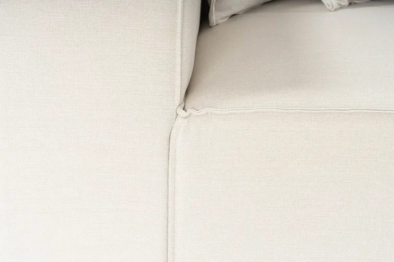 Fahmida Soffa med Divan 3-sits - Ecru - Möbler - Vardagsrum - Soffor - Divansoffa & schäslong