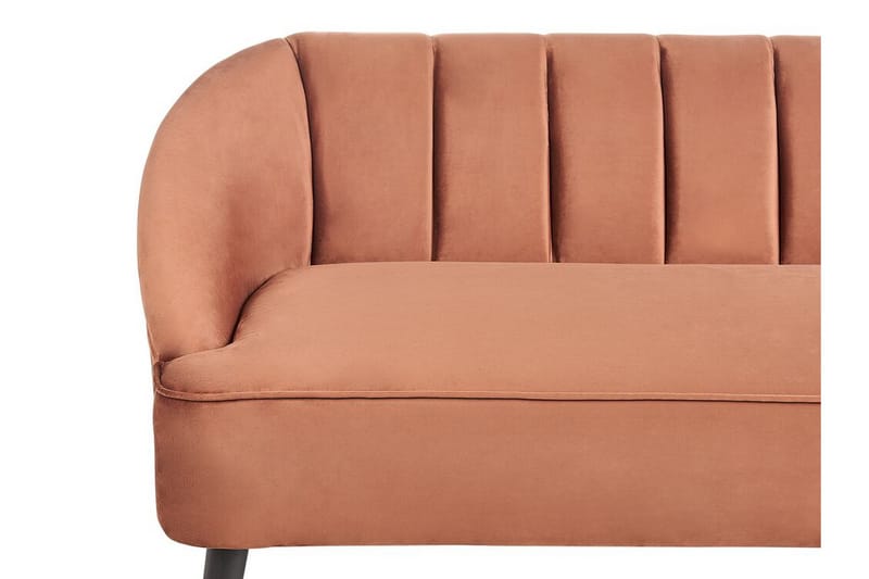 Farrin Soffa 3-sits - Brun/Svart/Guld - Möbler - Vardagsrum - Soffor - Sammetssoffor