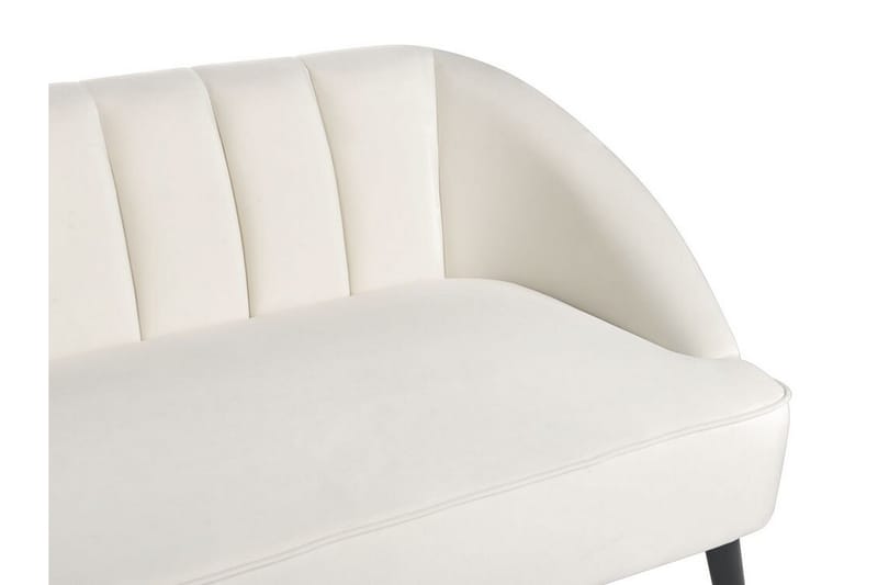 Farrin Soffa 3-sits - Vit/Svart/Guld - Möbler - Vardagsrum - Soffor - Sammetssoffor