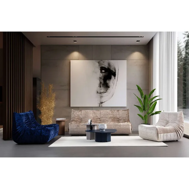 Feylorin 2-sits Soffa - Blå - Möbler - Vardagsrum - Soffor - 2-sits soffor