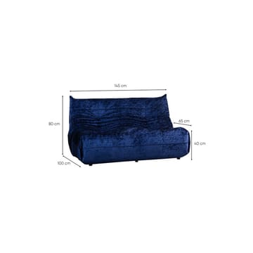 Feylorin 2-sits Soffa - Blå - Möbler - Vardagsrum - Soffor - 2-sits soffor