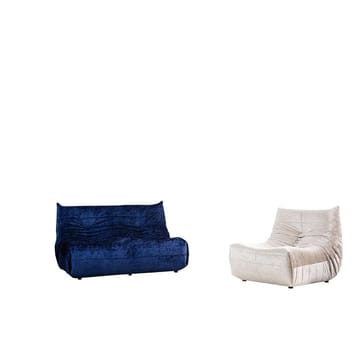 Feylorin 2-sits Soffa - Blå - Möbler - Vardagsrum - Soffor - 2-sits soffor