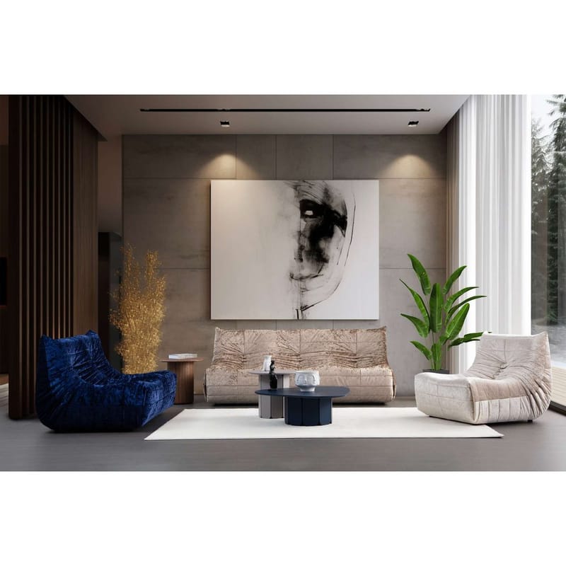 Feylorin 2-sits Soffa - Blå - Möbler - Vardagsrum - Soffor - 2-sits soffor