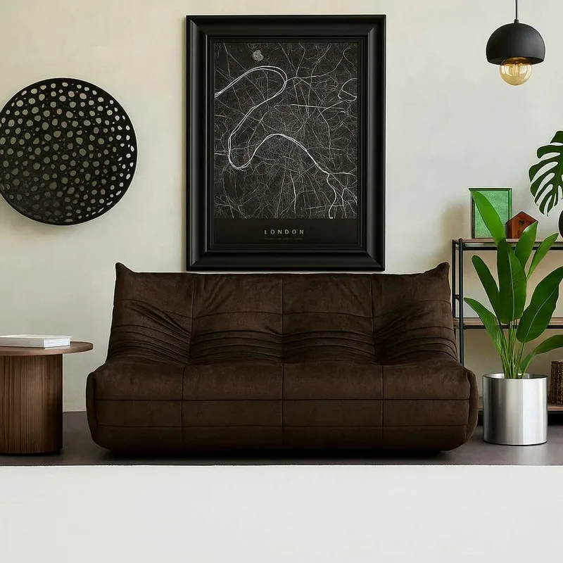 Feylorin 2-sits Soffa - Chokladbrun - Möbler - Vardagsrum - Soffor - 2-sits soffor