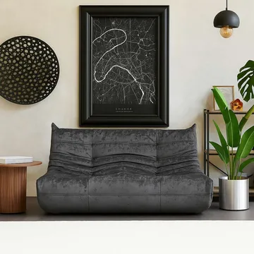 Feylorin 2-sits Soffa - Grafitgrå - Möbler - Vardagsrum - Soffor - 2-sits soffor