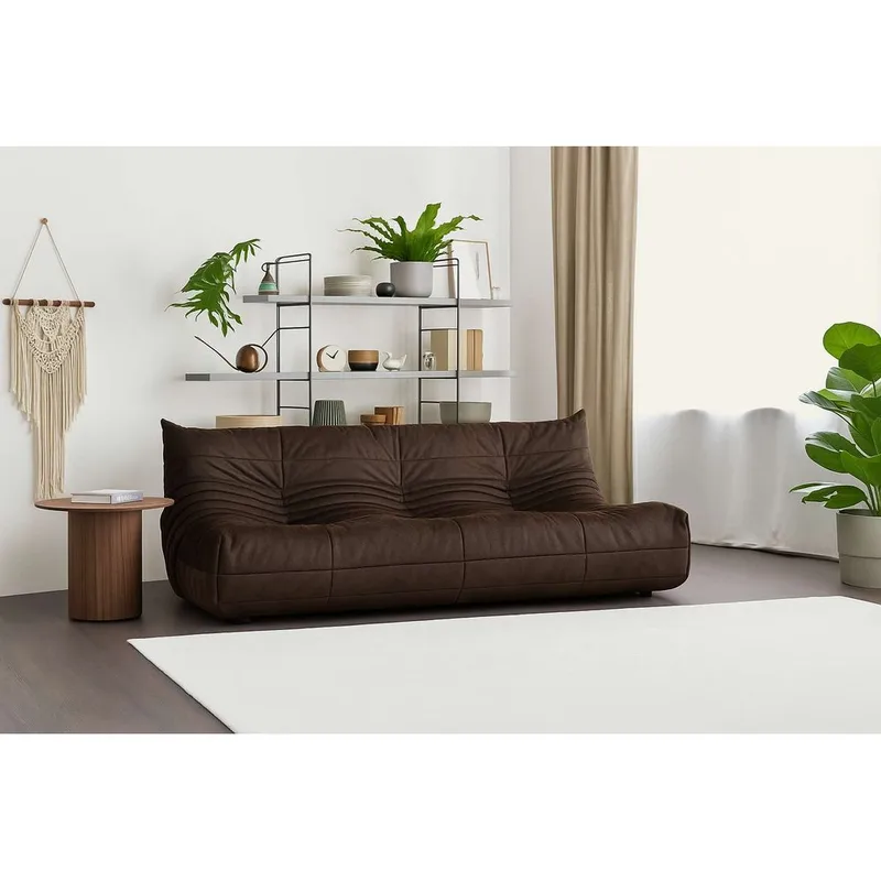 Feylorin 3-sits Soffa - Brun - Möbler - Vardagsrum - Soffor - 3-sits soffor