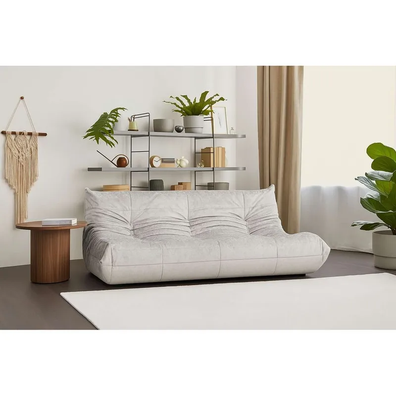 Feylorin 3-sits Soffa - Vit - Möbler - Vardagsrum - Soffor - 3-sits soffor