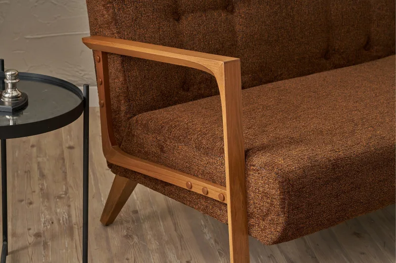 Finegard 2-sits Soffa - Brun - Möbler - Vardagsrum - Soffor - 2-sits soffor